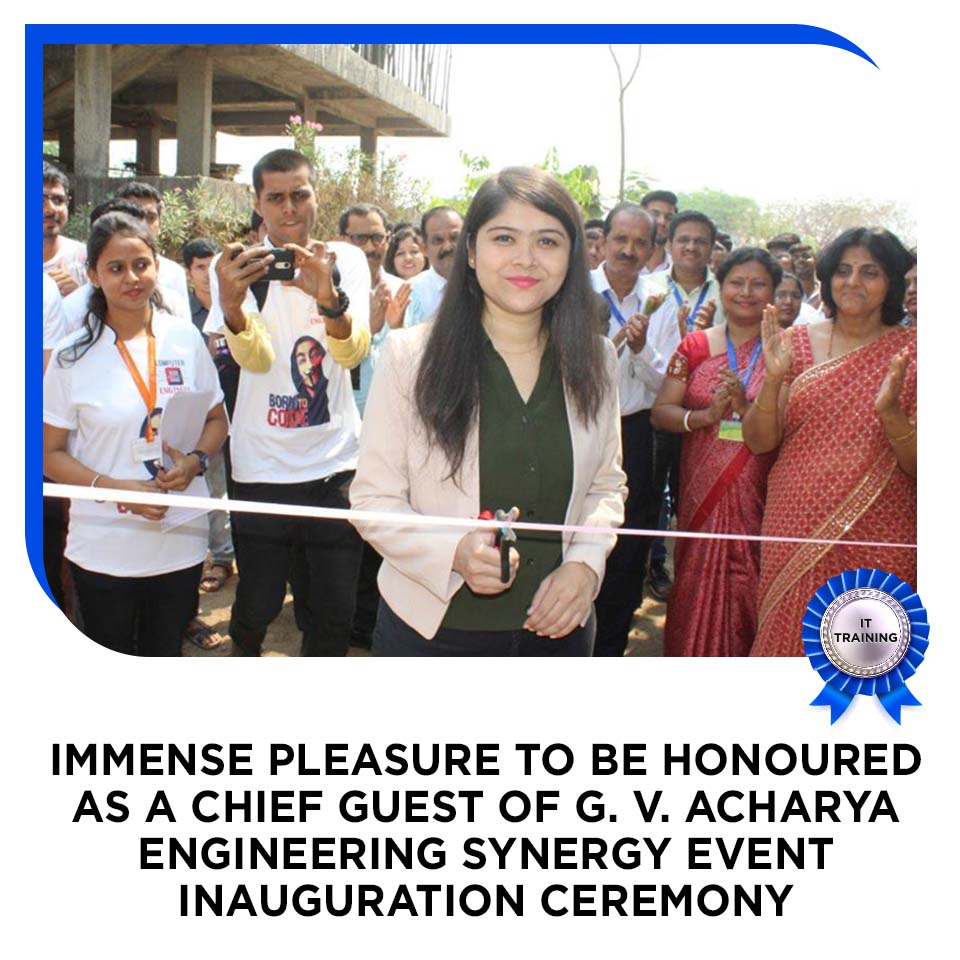 images/dcodetech_achievement/IMMENSE PLEASURE TO BE HONOURED AS A CHIEF GUEST OF G V ACHARYA ENGINEERING SYNERGY EVENT INAUGURATION CEREMONY.jpg